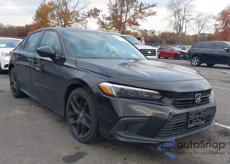 2023 Honda Civic Sport z USA, uszkodzony, nr VIN 2HGFE2F5XPH547777